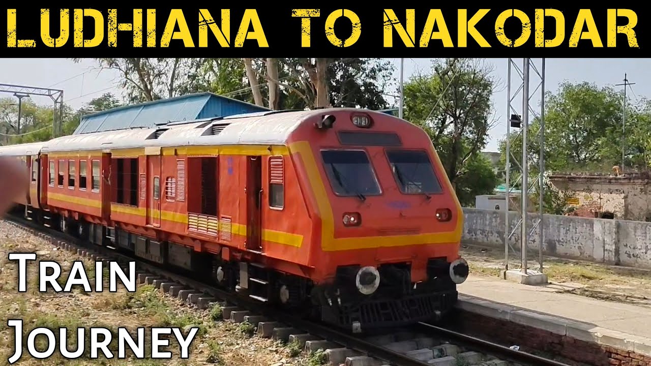 Peaceful Train Journey Through Punjab | Ludhiana to Nakodar 😲Hidden Beauty of Punjab Revealed ❤️🚆