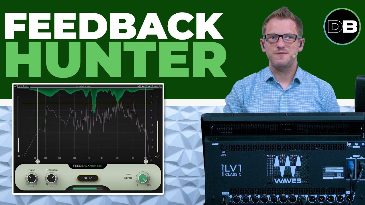 Waves Feedback Hunter в действии | Мониторинг и рабочий процесс FOH