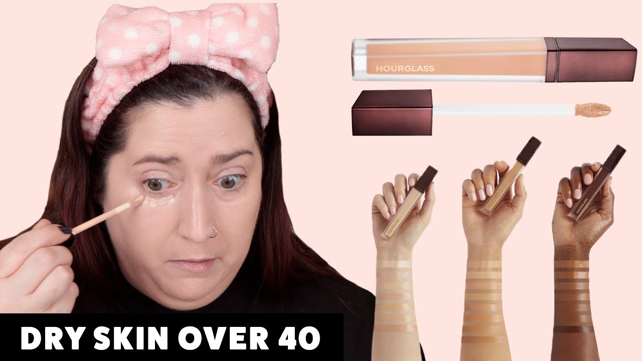 HOURGLASS VANISH AIRBRUSH CONCEALER | Dry Skin Review & Wear Test