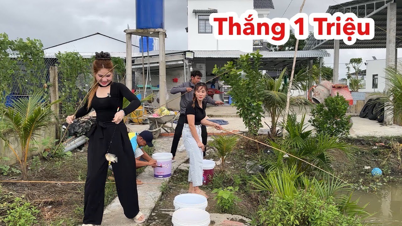 Bỏ 1 Triệu Đồng Thi Câu Cá Và Cái Kết Bất Ngờ, Hôm Nay Ly Ngô Với Diểm Thúy Tới Công Chuyện