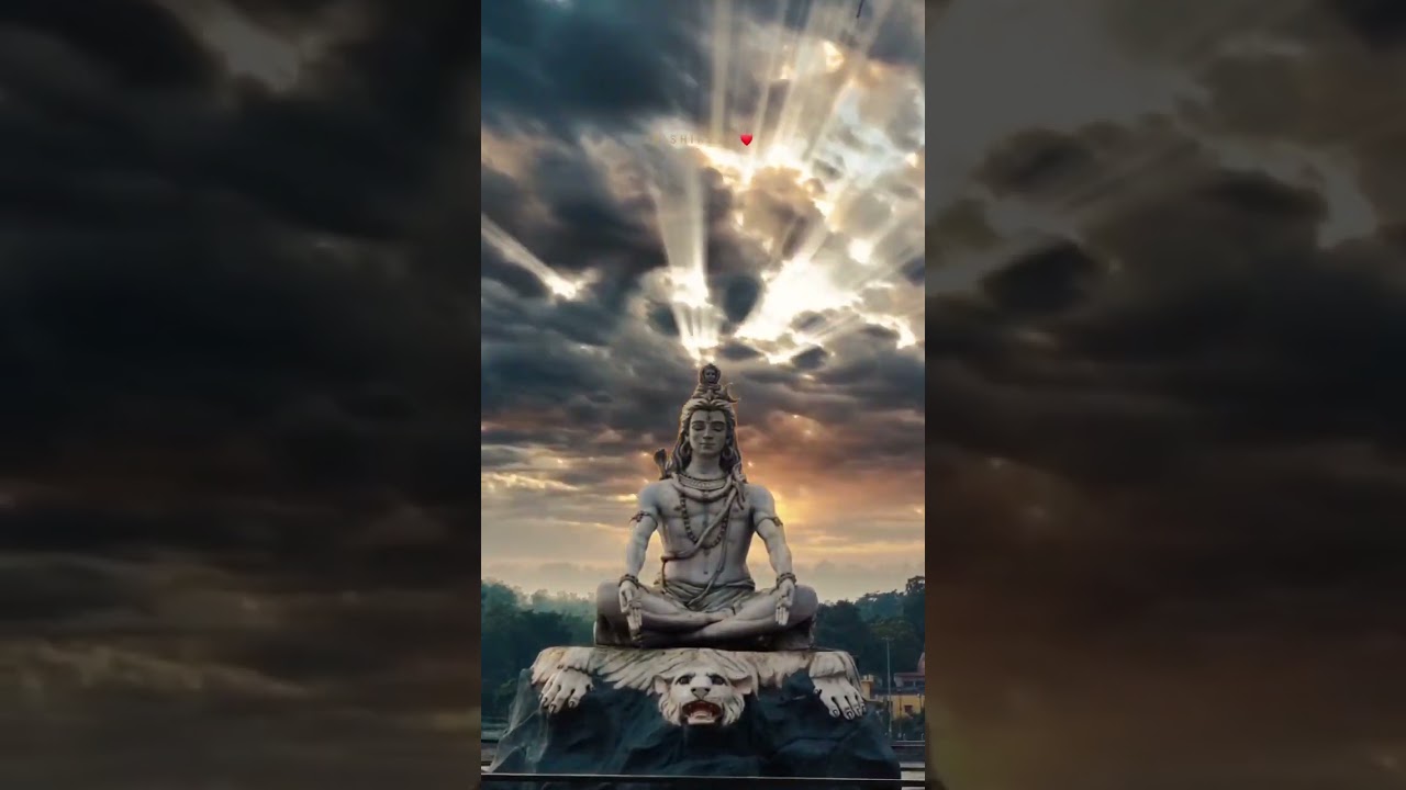 Shiva Temple Goosebumps View. #shorts #shortvideo #trending #shiva #shivastatue.