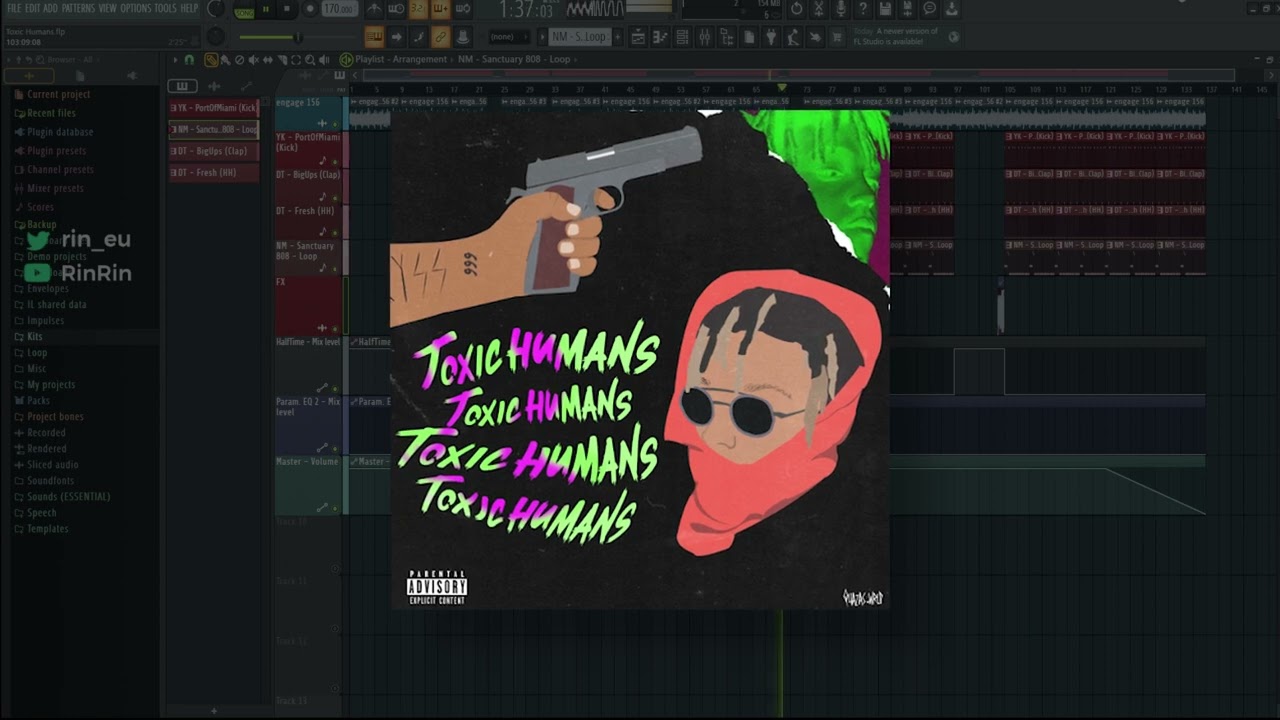 Juice WRLD - Toxic Humans Instrumental *ACCURATE*