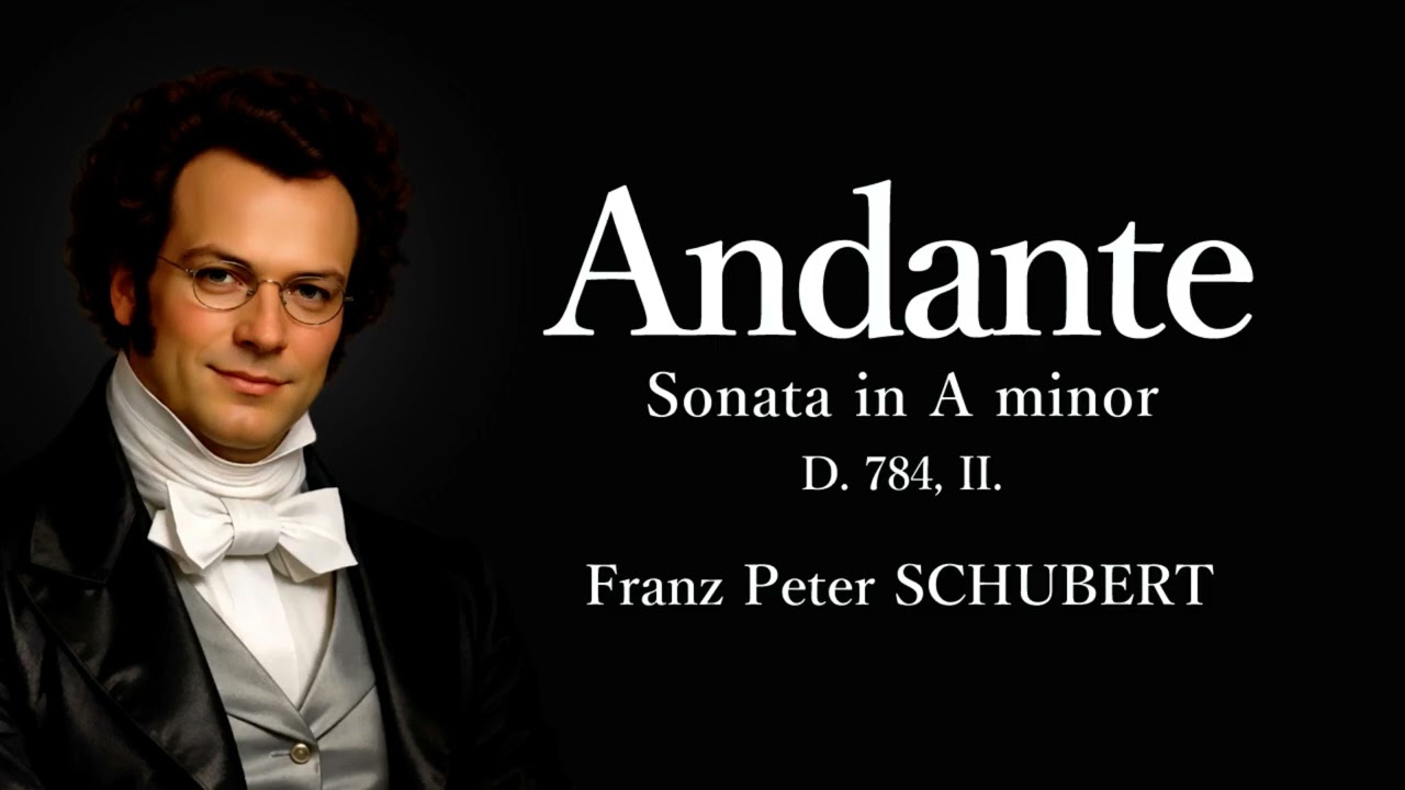 Andante, Sonata in A minor, D. 784, II. - Franz Peter SCHUBERT