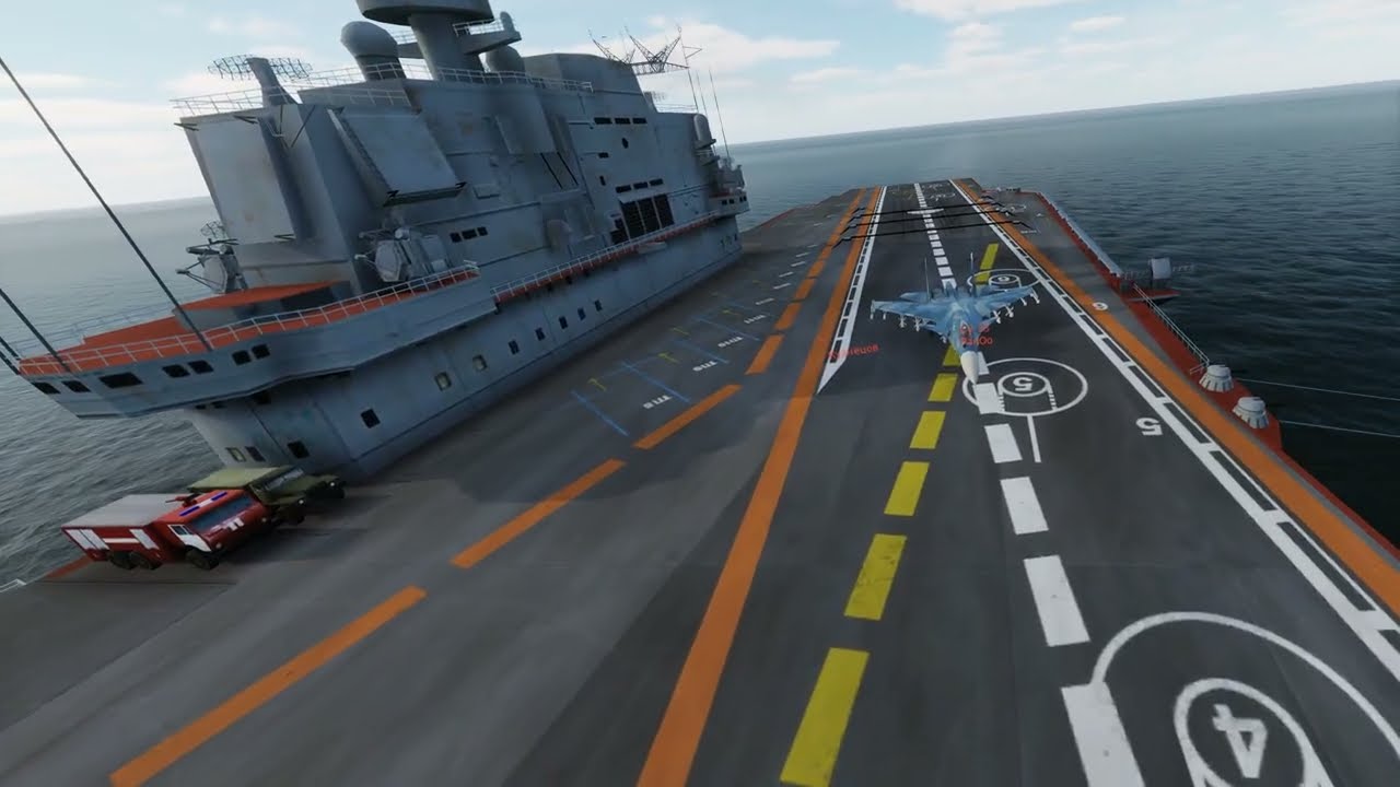 DCS Су-33, посадка на авианосец, Practice makes perfect