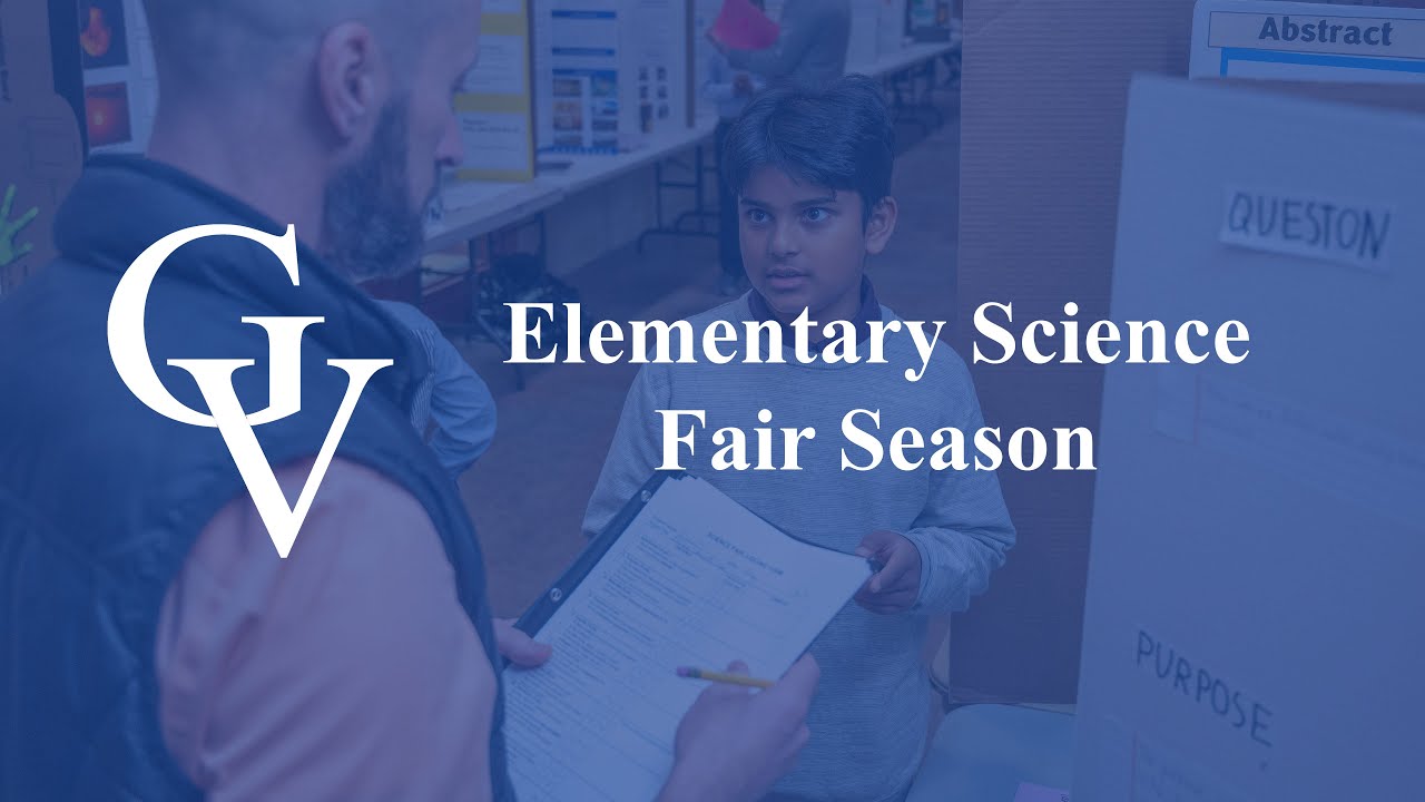 Elementary Science Fair Season