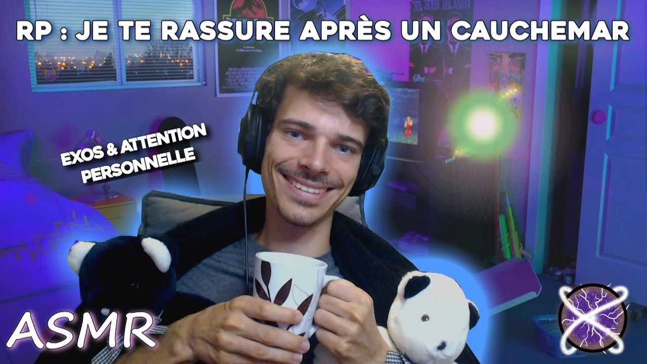 ✨ASMR RP - Je te Rassure après un Cauchemar 🧸🌙❤️ (Chuchotements) 😴