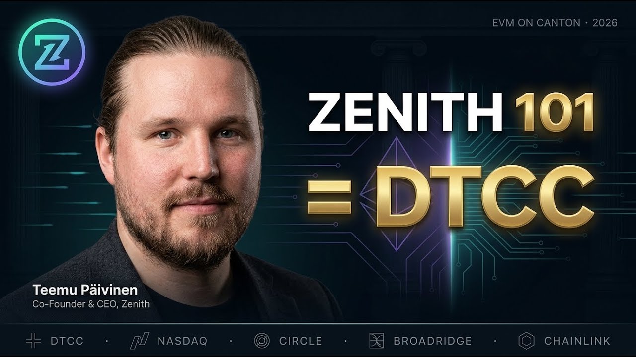 Zenith Just Matched DTCC With No Token #Canton #Ethereum