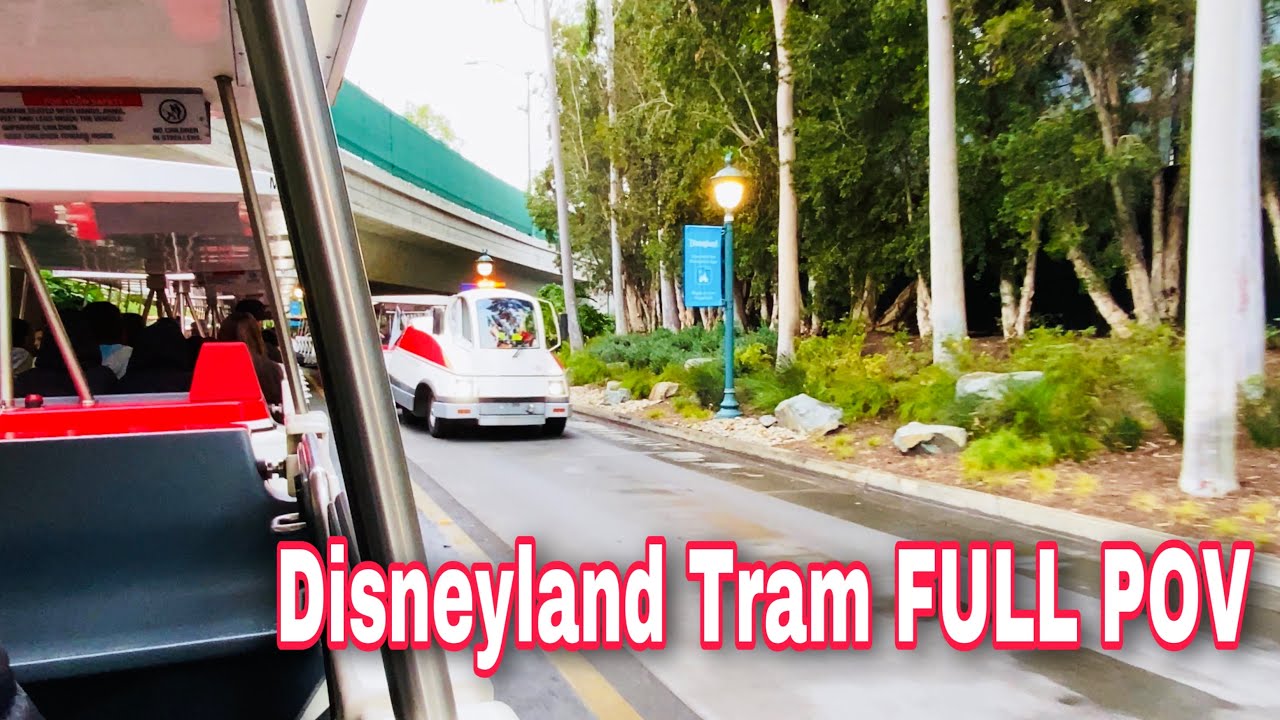 [2023] Disneyland Tram Round Trip POV