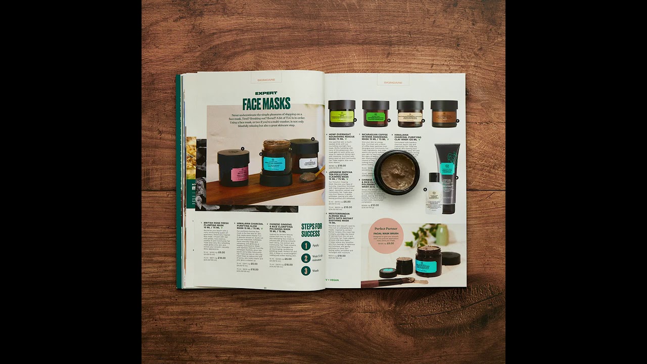 TBSAH BRAND BOOK FACE MASKS