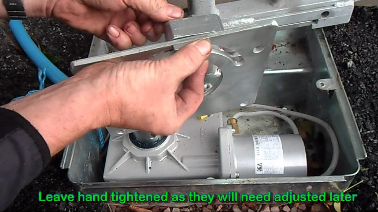 Dea Gate Automation How to fit Mechanical stops