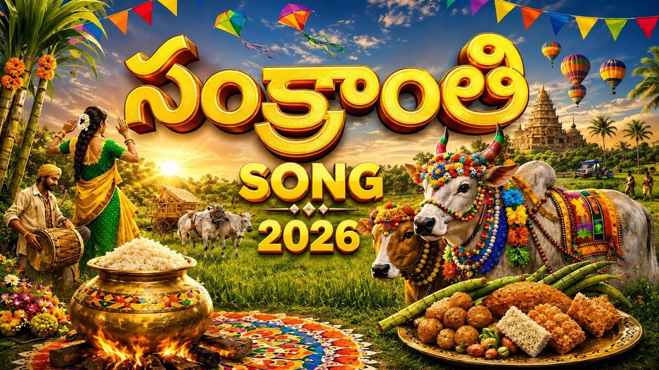Latest సంక్రాంతి పాట 2026 | Latest SANKRANTHI SONG 2026 |PONGAL SONG 2026|