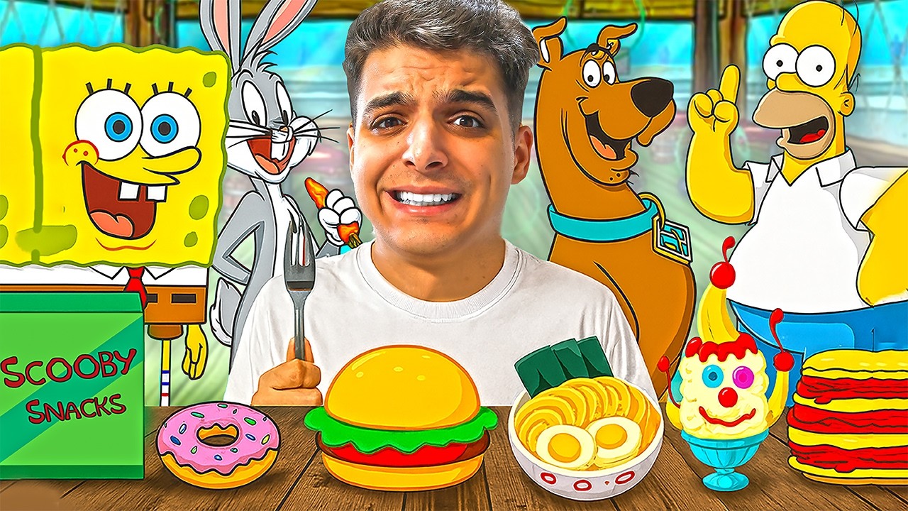 Măn&acirc;nc M&acirc;ncare Din Desene Animate 24 De Ore