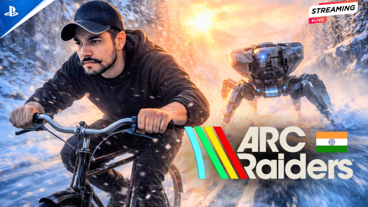 This Game is INSANE! 🤖 Arc Raiders India Stream | Looting & Survival