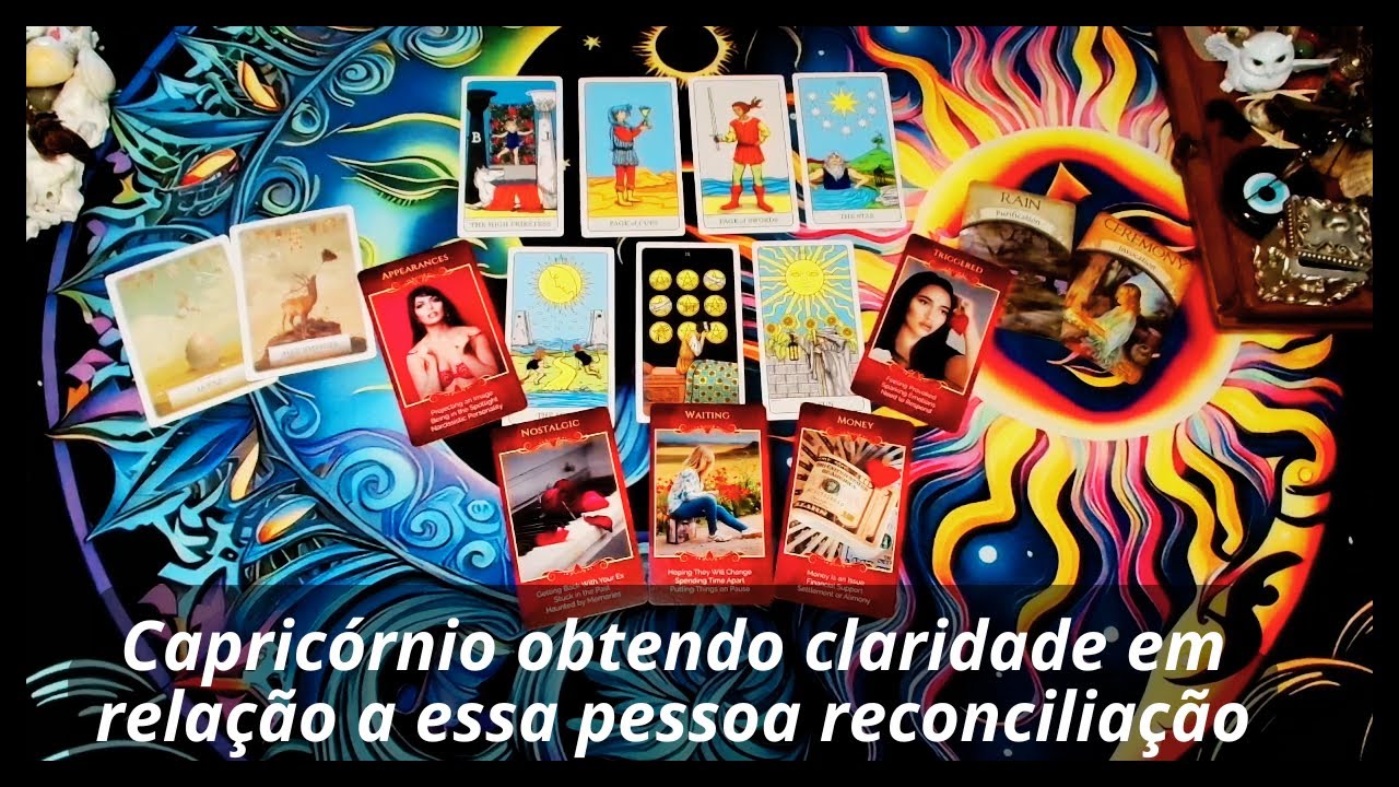 Capricórnio obtendo claridade em relação a essa pessoa reconciliação