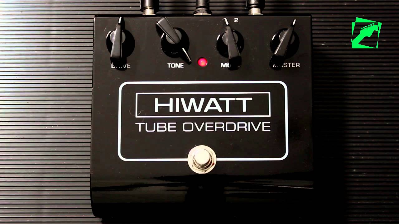 HIWATT Tube Overdrive - demo, reamping test