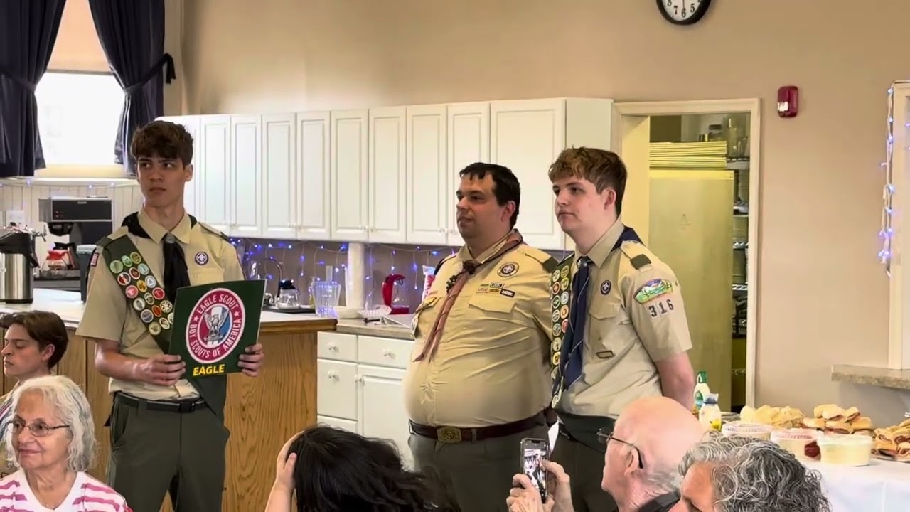 Ben - Eagle Scout Ceremony 4/19/25