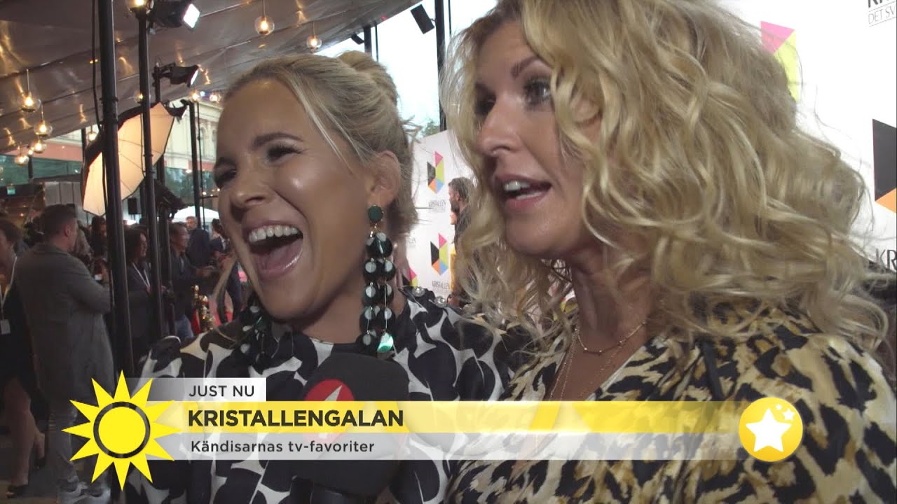Kristallengalan &ndash; K&auml;ndisarna om sina egna tv-favoriter - Nyhetsmorgon (TV4)
