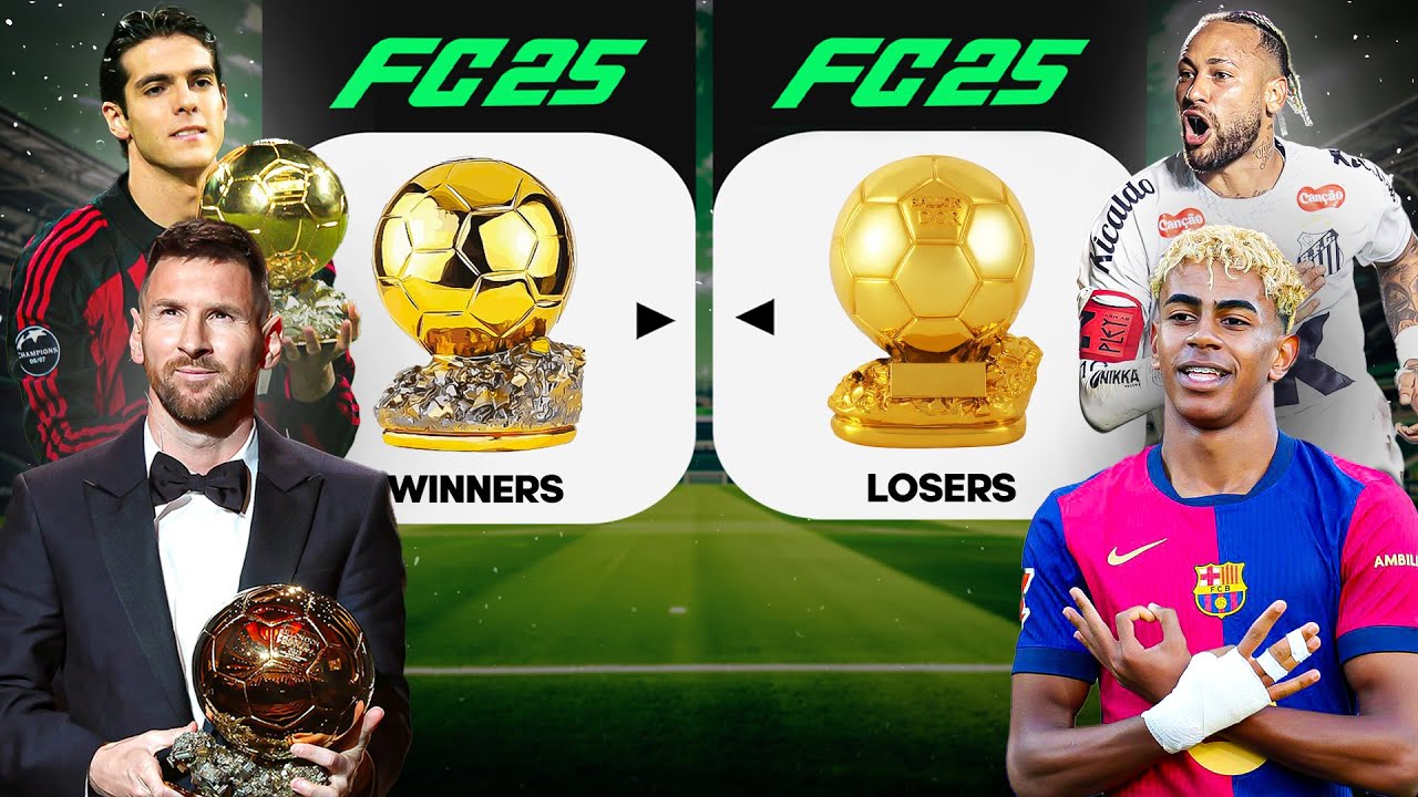 Ballon d'Or Winners🥶 VS Ballon d'Or കിട്ടാത്ത പാവങ്ങൾ 😥