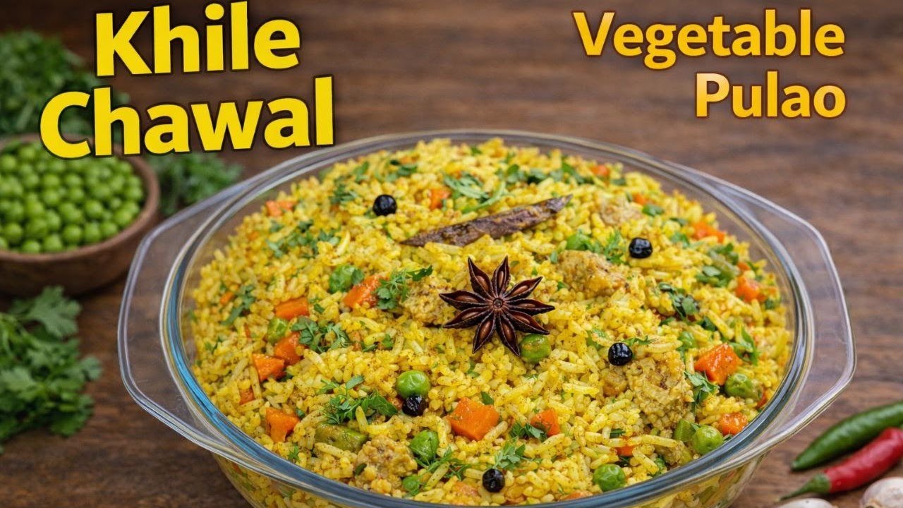 Easy Vegetable Pulao Recipe | Sabziyon Wala Tasty Pulao | Veg Pulao Recipe| Aditi Tasty Bites 
