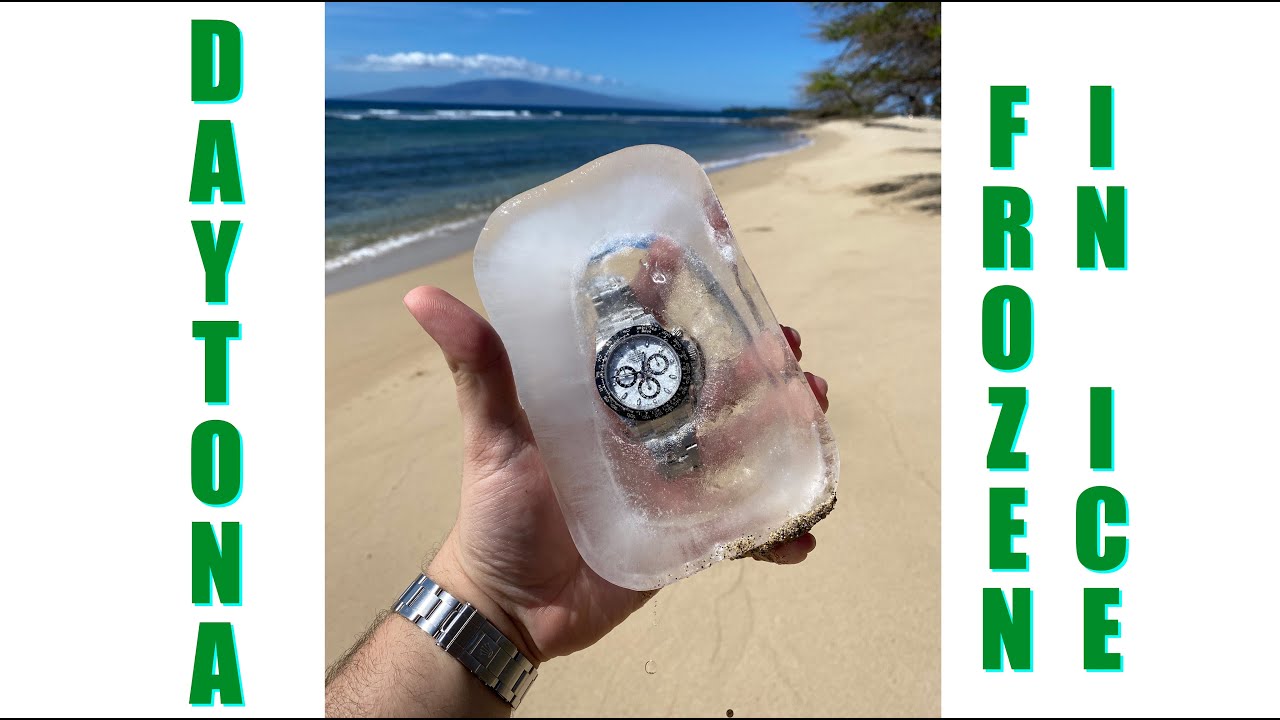 Freezing a Rolex Daytona 