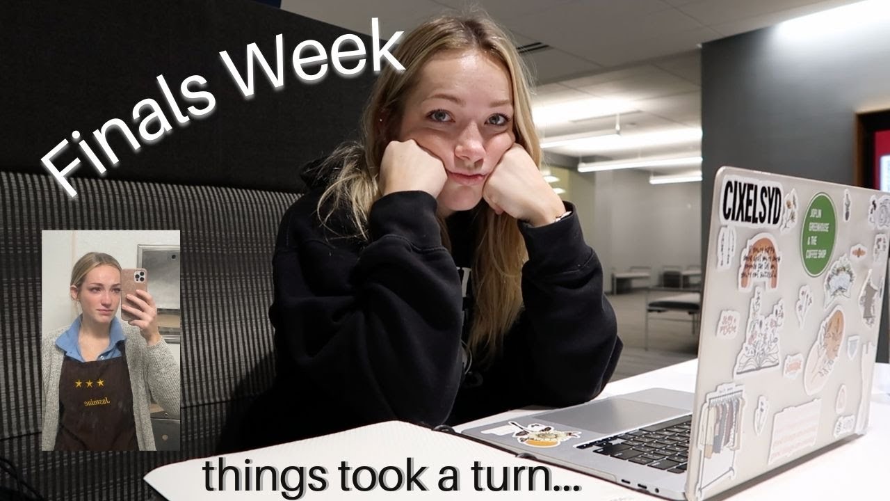 FINALS WEEK IN MY LIFE | Getting Sick | Vlog