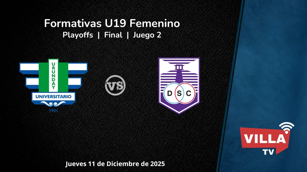 Urunday Universitario - Defensor Sporting  | Formativas U19 Femenino | Final | Juego 2