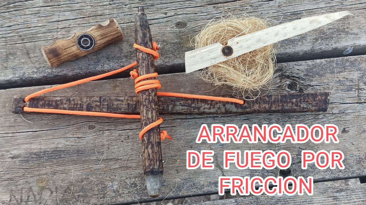 ARRANCADOR DE FUEGO POR FRICCION. 