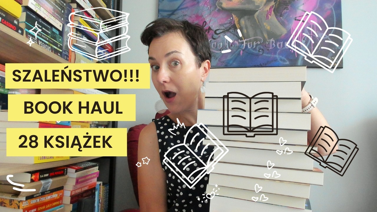 OGROMNY BOOK HAUL -28 nowych książek, premiery #booktube #bookhaul