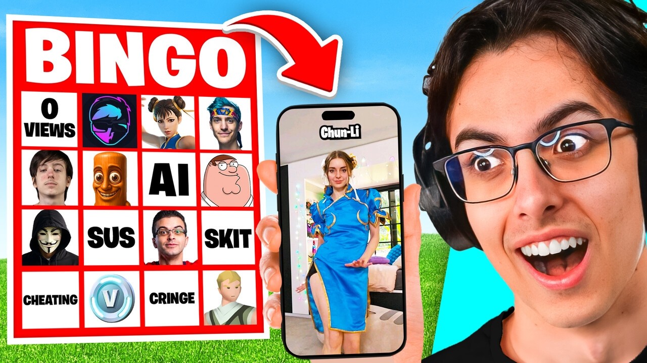 Я посмотрел 100 YouTube-шотов по Fortnite!