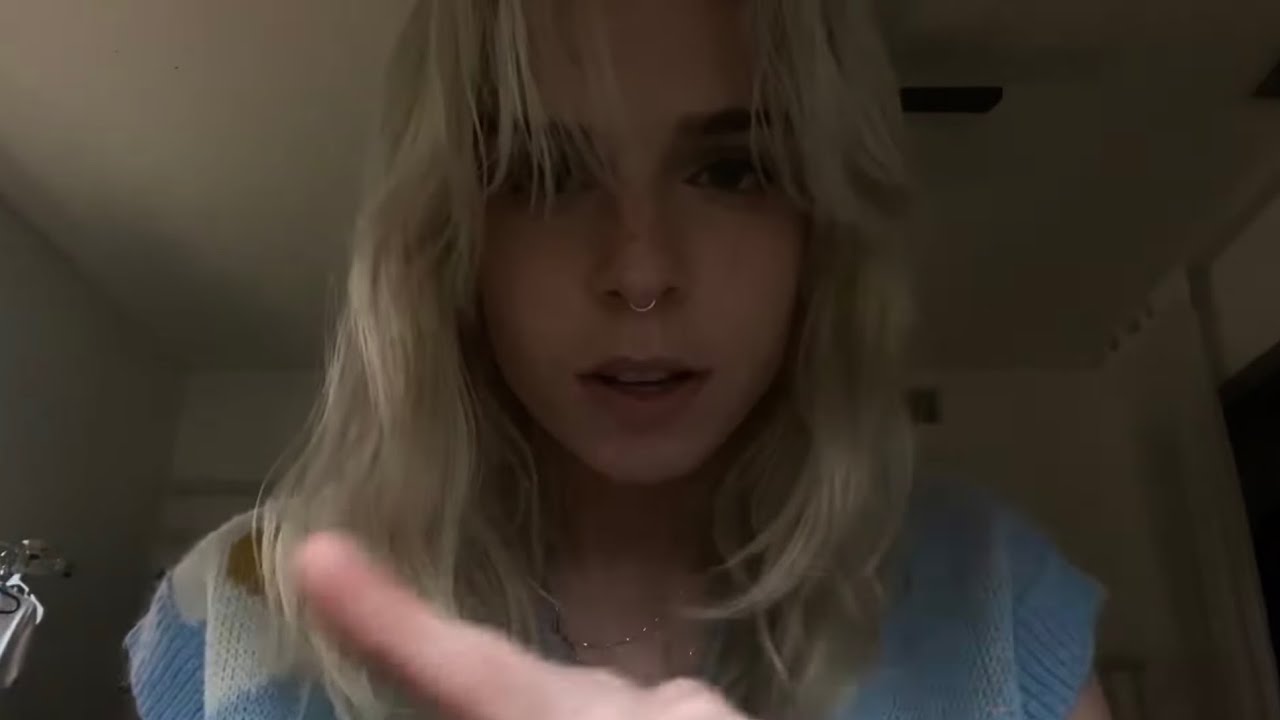 unpredictable asmr | hand and mouth sounds, spit painting, tapping, & hand movements