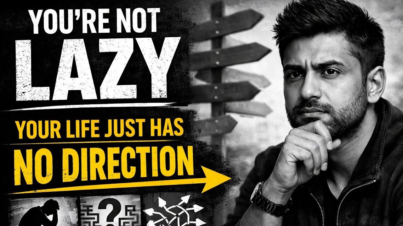 You’re Not Lazy — Your Life Just Has No Direction #viral 