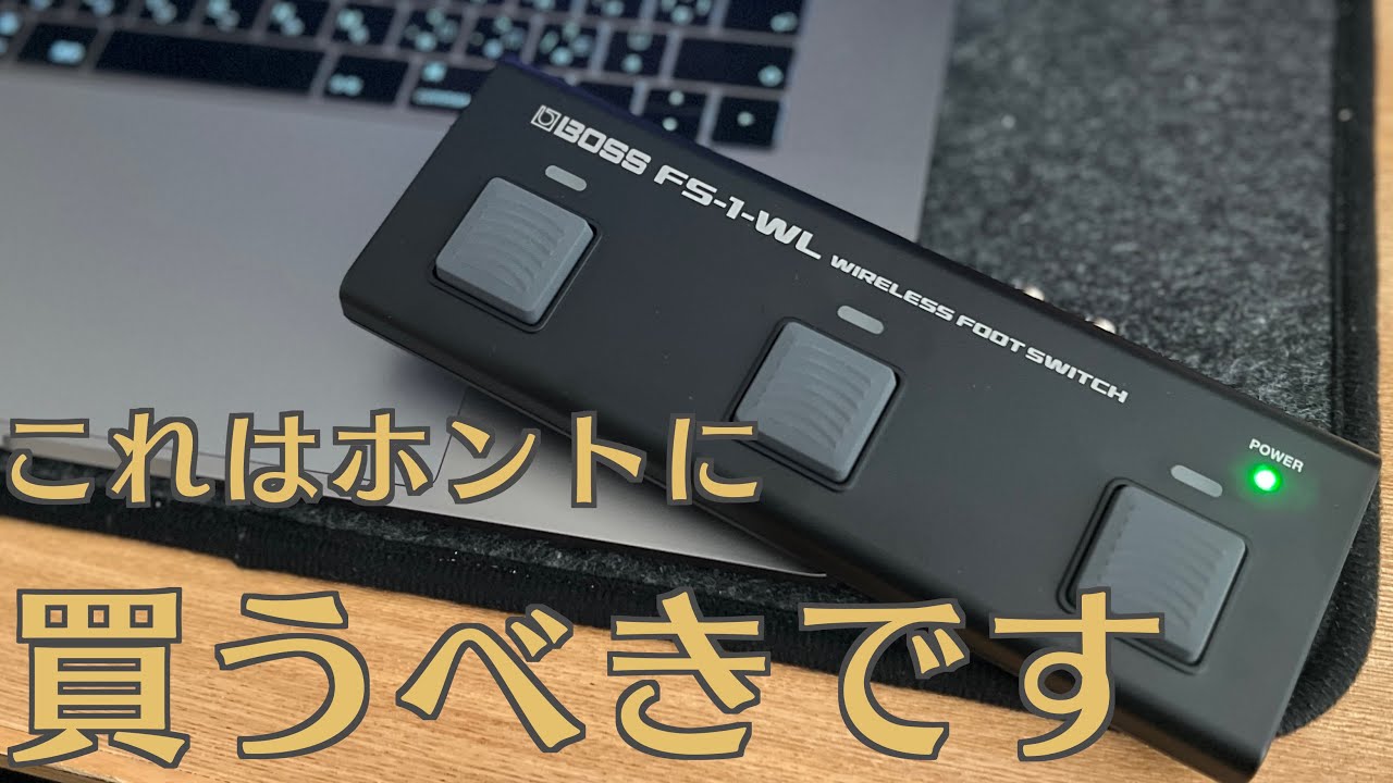 使ってみたらマジで神ツールだった[Boss FS-1-WL]