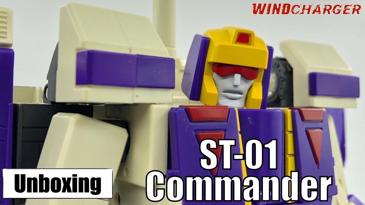 Unboxing: StarToys ST-01 Commander (Blitzwing)