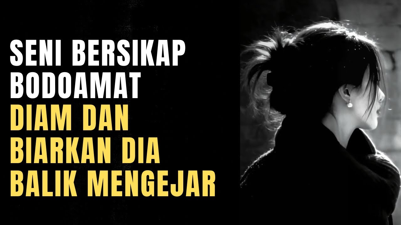 Lepaskan Saja dan Jangan Dipaksa! Saat Kamu Berhenti Mengejar, Dia Bisa Mengemis Kembali Cintamu