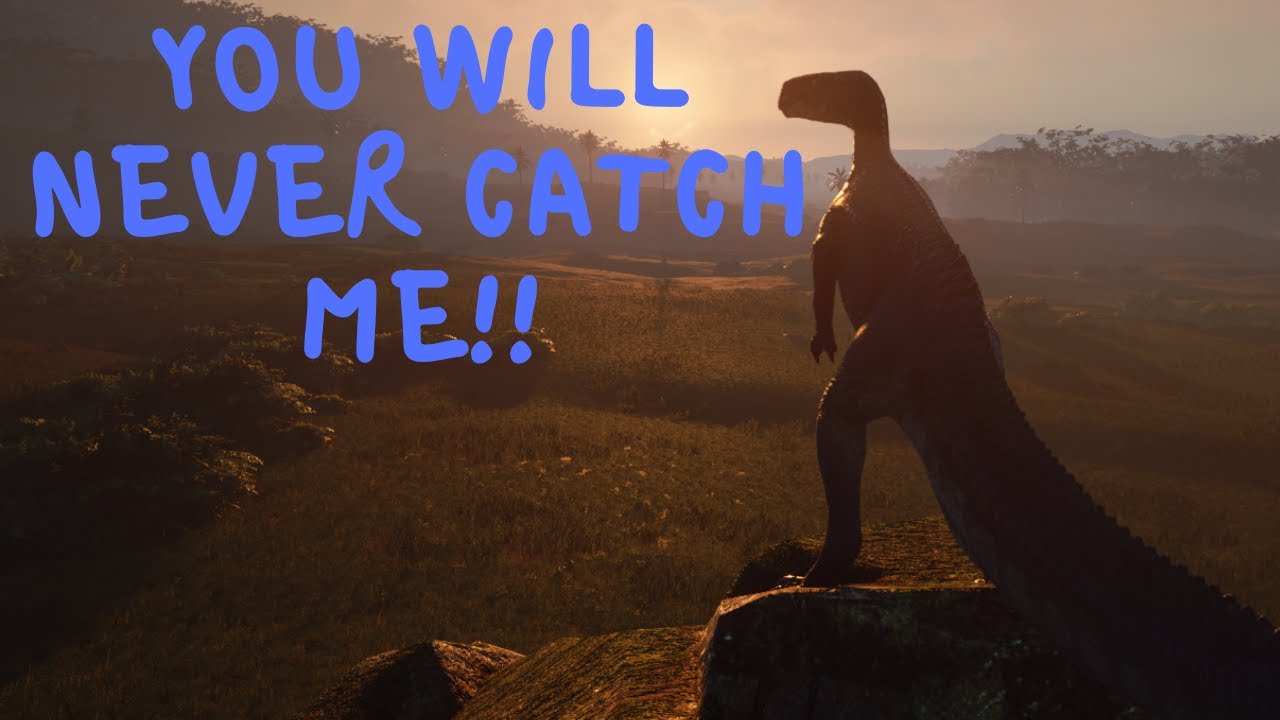 The Isle Evrima: When You Almost Thought You Caught This Tenontosaurus | Tenonto Gameplay