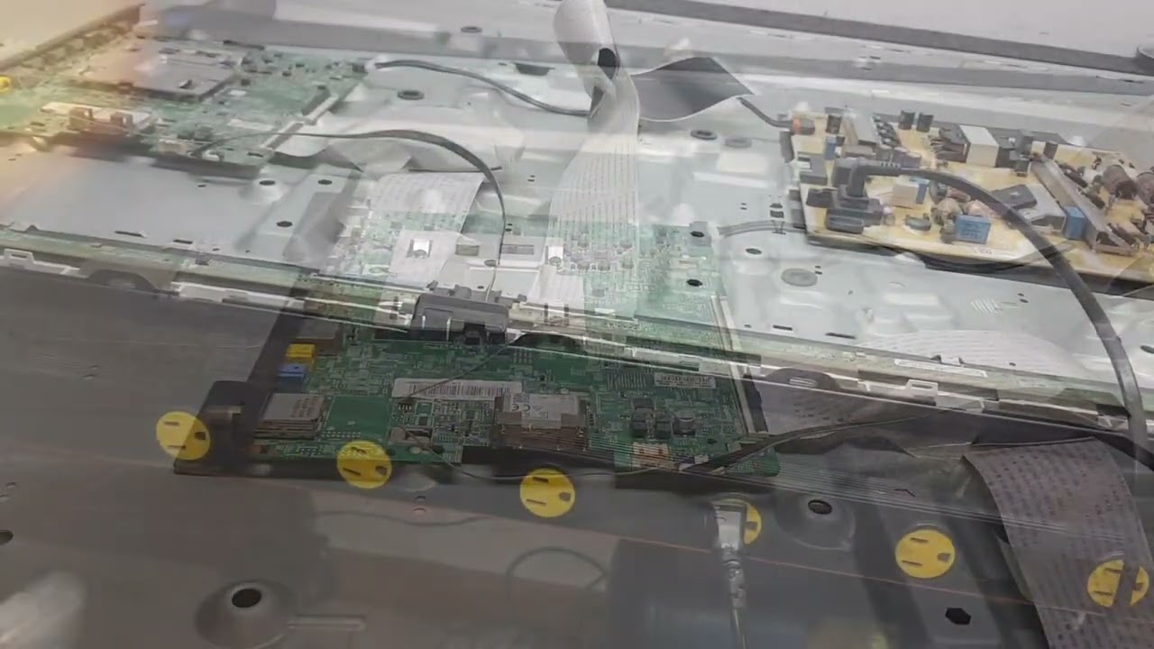UNA REPARACION MAS EN UN TELEVISOR SAMSUNG UN55NU7100 FALLA EN IMAGEN samsung tv displey problem