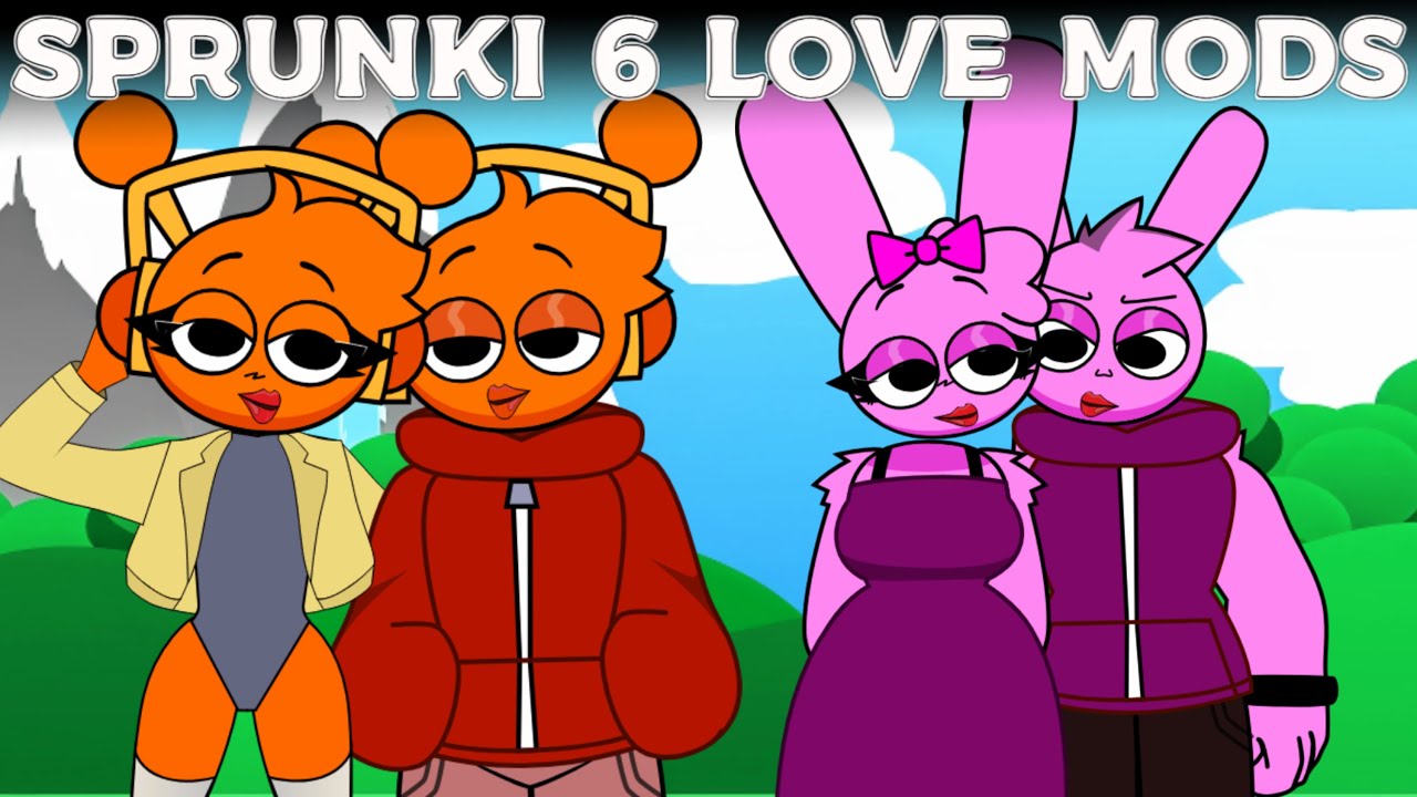 Welcome to Sprunki Human Retake – My Love Mods Collection! Fan Edition 💖