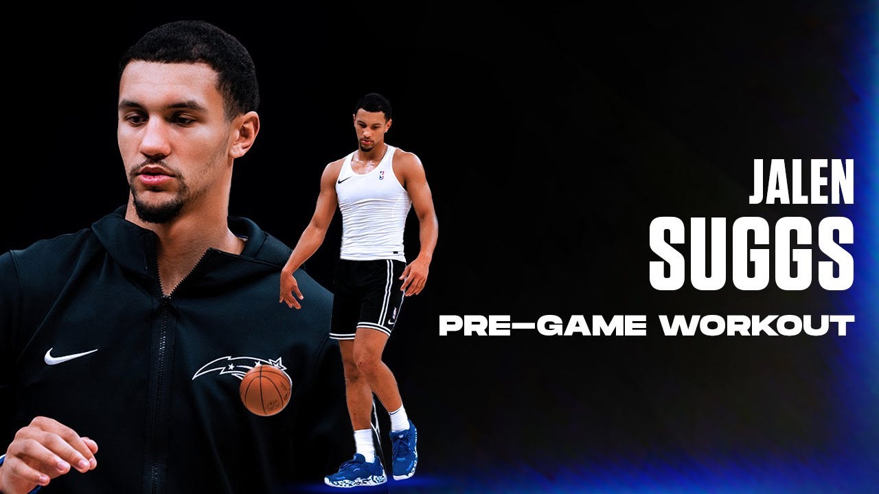 Jalen Suggs Full NBA Pre-Game Workout