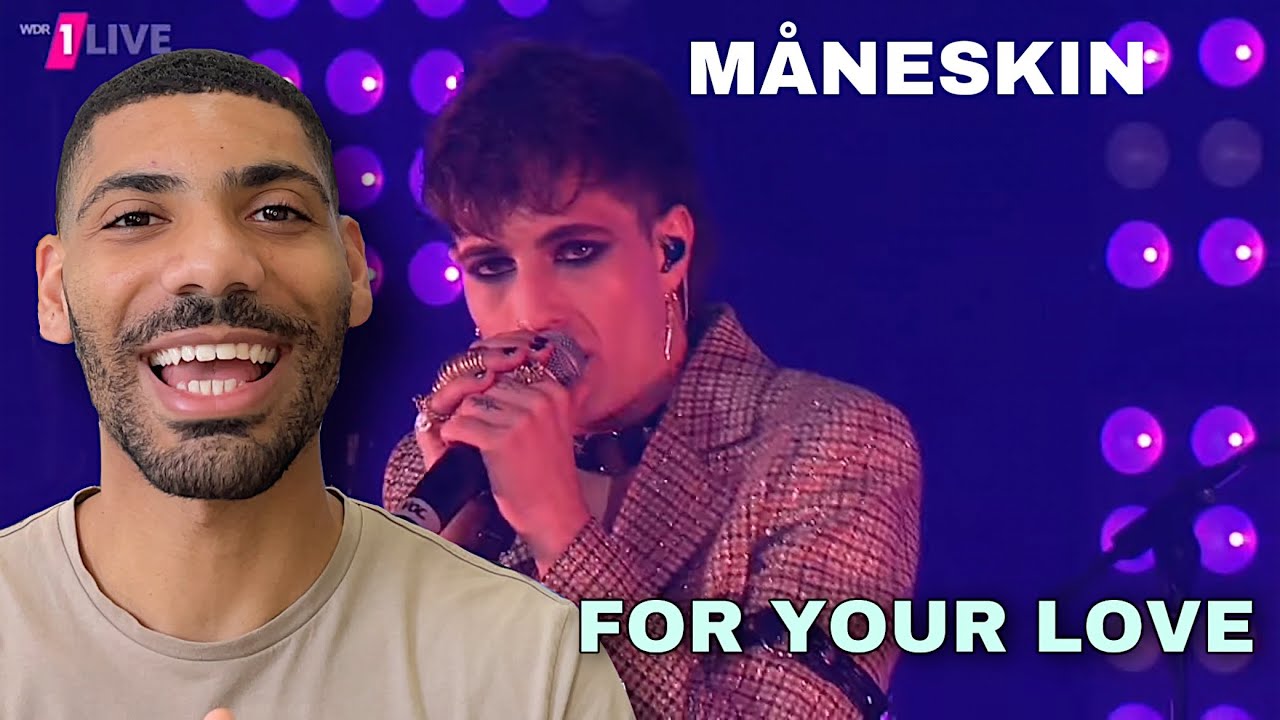American REACTION to Måneskin “For your love” 1LIVE WDR