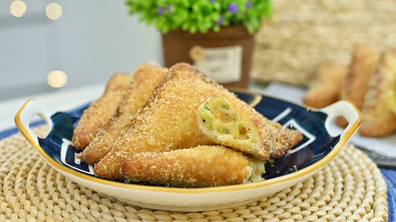 Buat Roti Goreng Rangup Macam Ni Laju Je Habis Makan