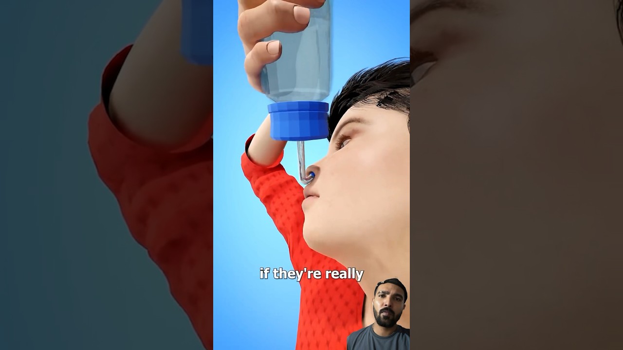 How to clean your nose #doctor #nose #science #animation