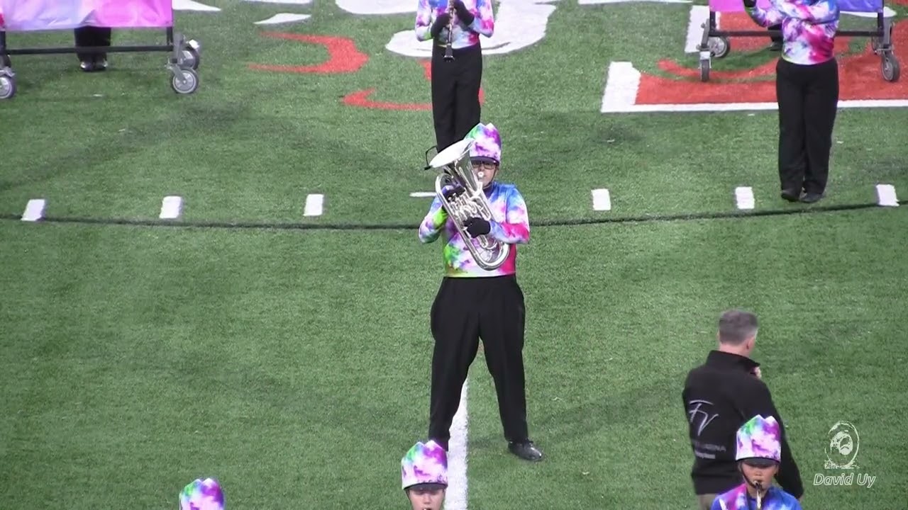 Union Academy Marching Band at East Lincoln High School 10/11/2025