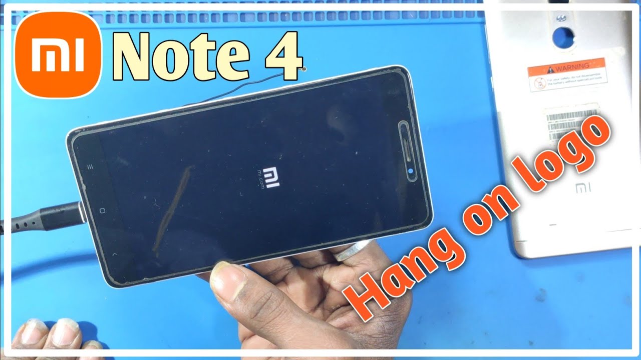Redmi note 4 hang on logo problem // mi note 4 hardware Problem solve // mi logo hang problem solve