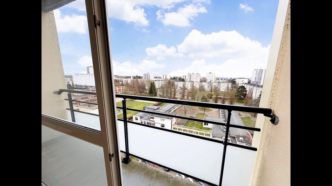 Appartement à Mont-Saint-Aignan 76130 - T3, 2 chambres, balcon, cave, stationnement privatif.