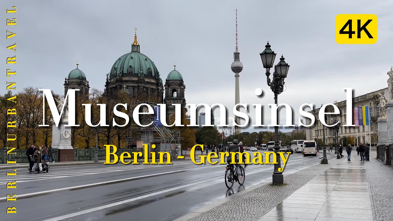Berlin - Museumsinsel | Germany 4K 🇩🇪 Walking Tour