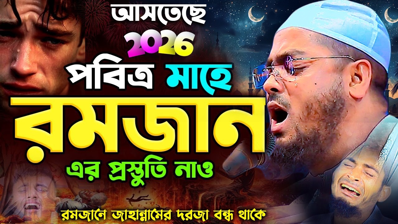 রমজানে জাহান্নামের দরজা বন্ধ রমজানের কান্নার ওয়াজ ২০২৬ I হাফিজুর রহমান সিদ্দিকী ২০২৬,Hafizur Rahman
