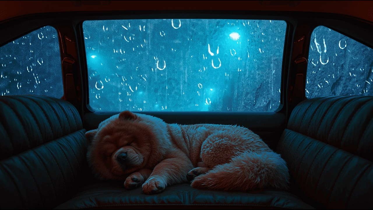 Relaxing Rain & Soft Thunder | Fall Asleep Fast, Ease Anxiety