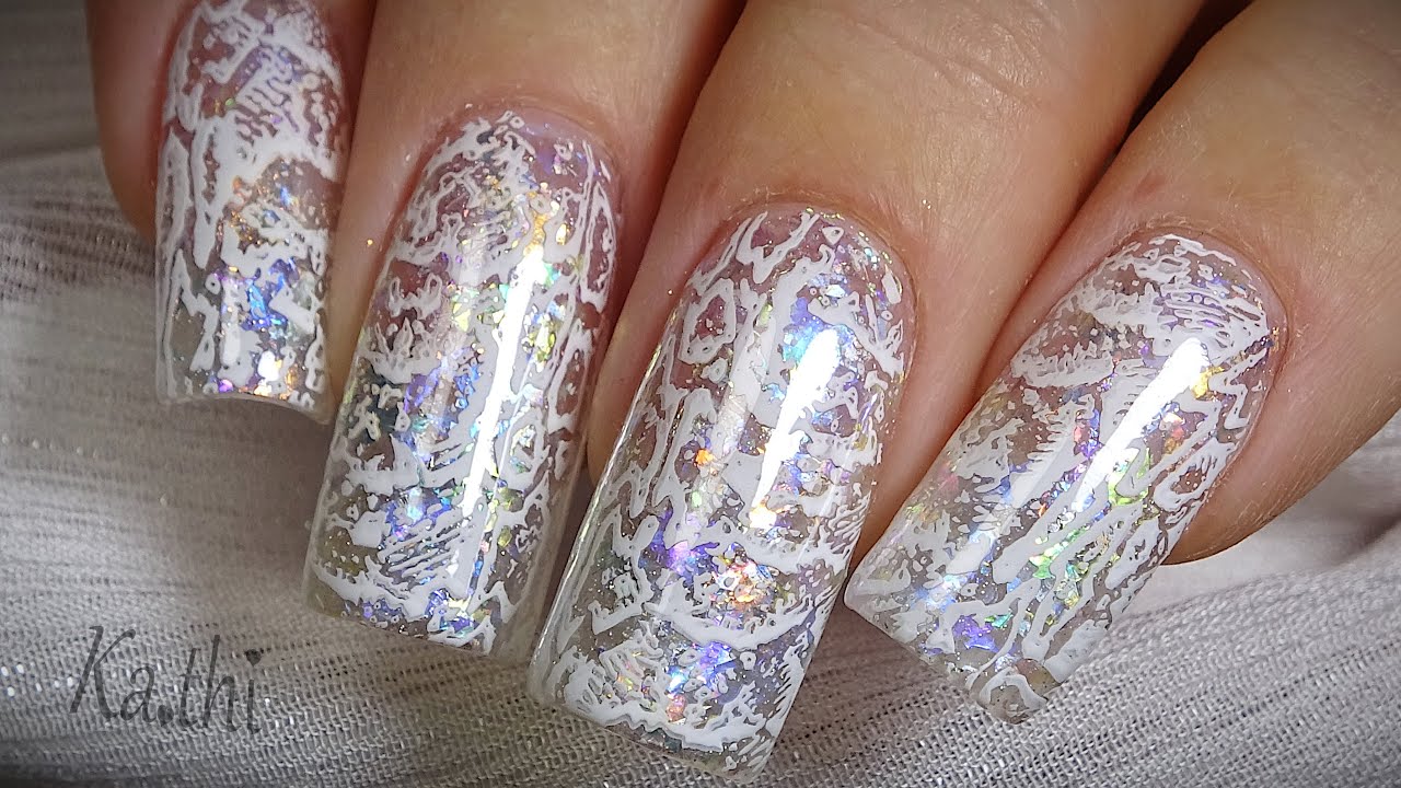 Irisierendes Schlangenmuster Nageldesign / Nail Art Tutorial