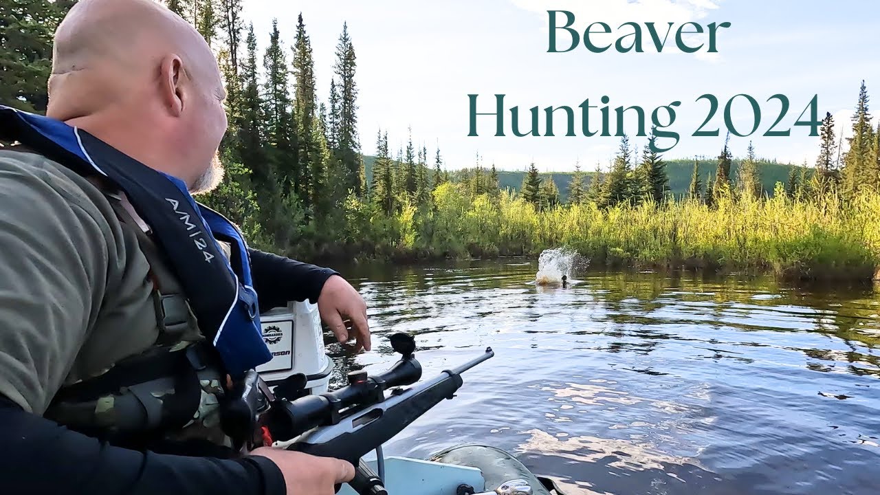 Beaver Hunt With Our .22LR | 2 Beavers In The Boat