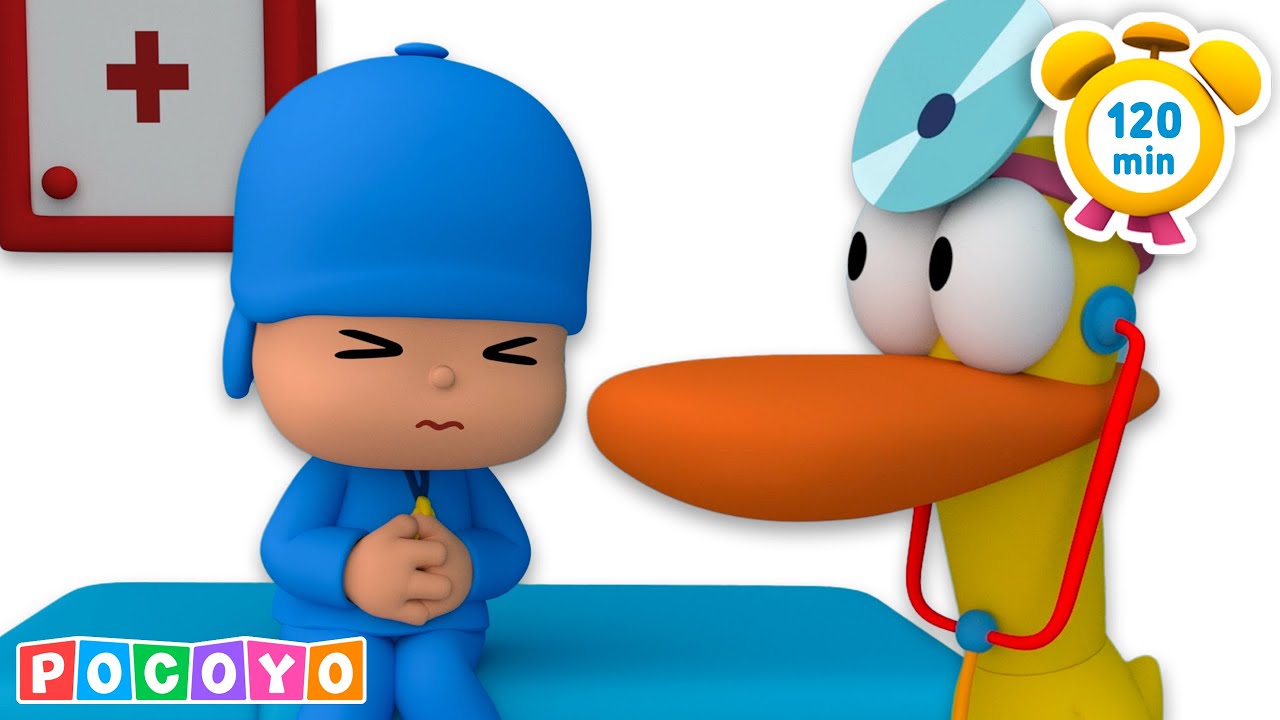 💙¡Siéntase mejor con el Doctor Pato! ¡La canción del enfermo | Pocoyo 🇪🇸 Español | Desenhos Animados
